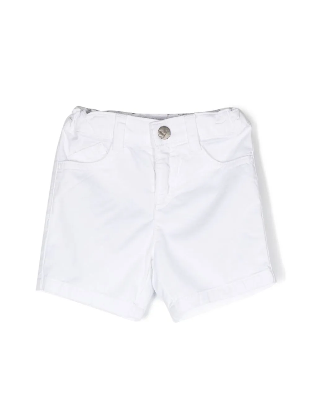 Джинсовые шорты с логотипом Emporio Armani Kids, белый
Джинсовые шорты с логотипом Emporio Armani Kids, белый