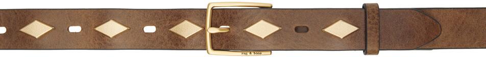 Ремень с заклепками Colin rag & bone, коричневый
Ремень с заклепками Colin rag & bone, коричневый