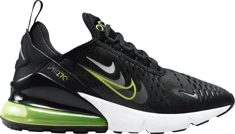 Кроссовки Air Max 270 GS 'Multi-Swoosh - Black Volt', черный
Кроссовки Air Max 270 GS 'Multi-Swoosh - Black Volt', черный