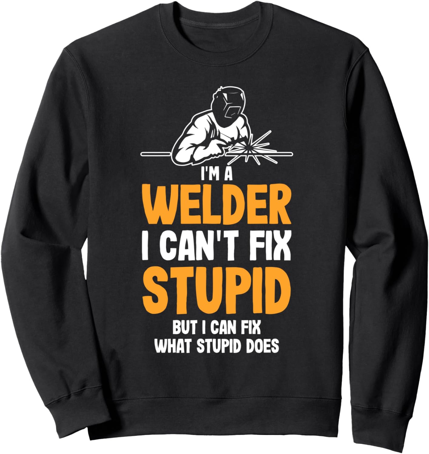Забавная толстовка с надписью «Сварщик - это дурак, сварка не починит» Funny Welder Gift Ideas, черный
Забавная толстовка с надписью «Сварщик - это дурак, сварка не починит» Funny Welder Gift Ideas, черный