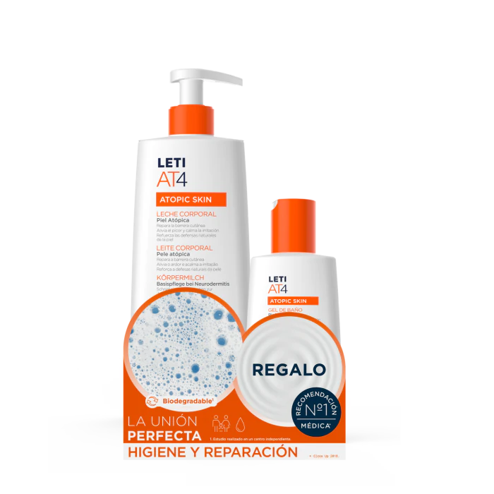 Набор косметики AT4 Leche Corporal + Gel regalo Leti, 550
Набор косметики AT4 Leche Corporal + Gel regalo Leti, 550