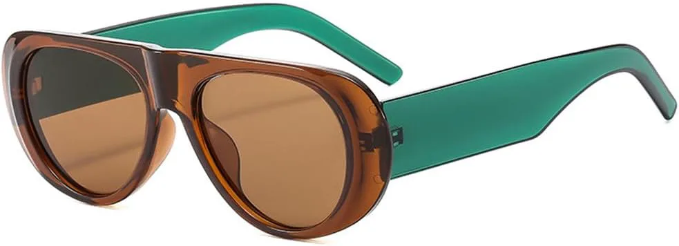 Женские солнцезащитные очки с широкими дужками UV400, мужские — с широкими дужками, для занятий спортом на открытом воздухе, бега и езды generic, Brown Green Tea
Женские солнцезащитные очки с широкими дужками UV400, мужские — с широкими дужками, для занятий спортом на открытом воздухе, бега и езды generic, Brown Green Tea