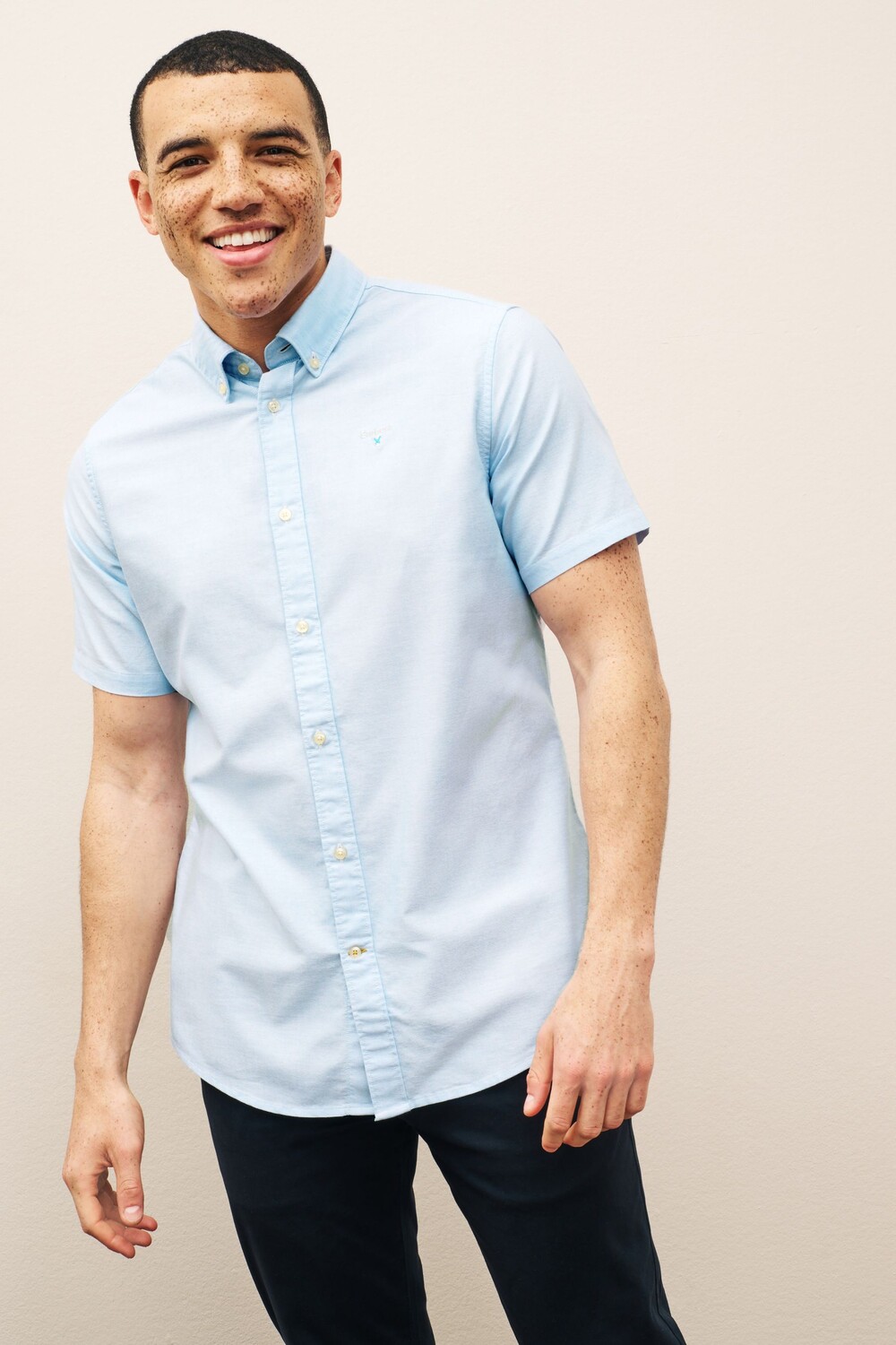 Классическая хлопковая оксфордская рубашка Oxtown с короткими рукавами Barbour, синий
Классическая хлопковая оксфордская рубашка Oxtown с короткими рукавами Barbour, синий