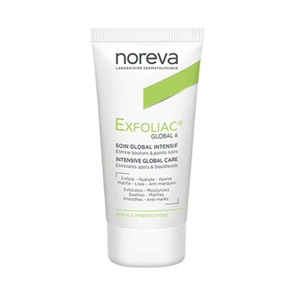 Noreva Exfoliac Global 6 Интенсивный уход за проблемной кожей 30 мл 
Noreva Exfoliac Global 6 Интенсивный уход за проблемной кожей 30 мл
