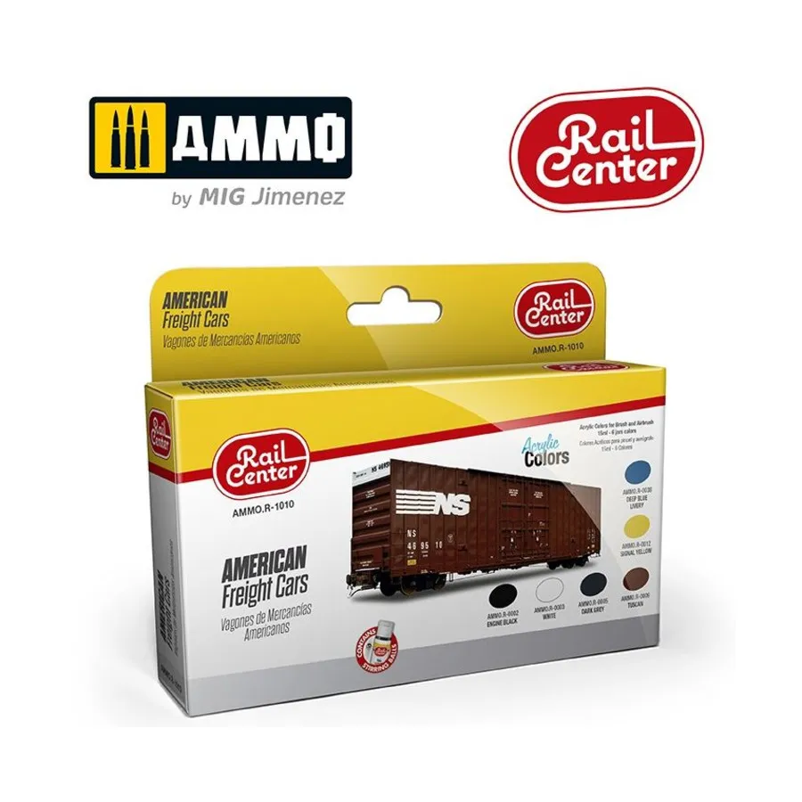 Американские грузовые автомобили, Acrylic Paint Sets
Американские грузовые автомобили, Acrylic Paint Sets