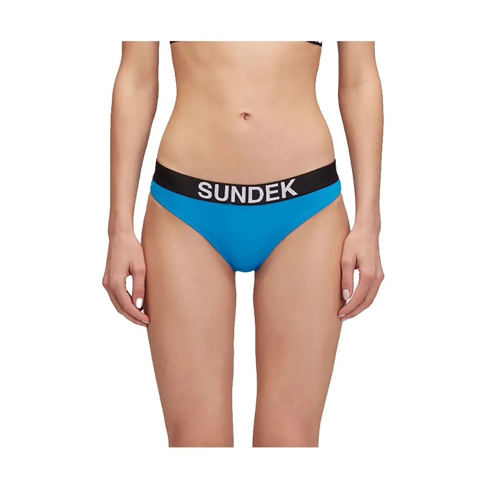 Низ бикини Sundek Carmel briefs culotte with logoed elastic, синий
Низ бикини Sundek Carmel briefs culotte with logoed elastic, синий