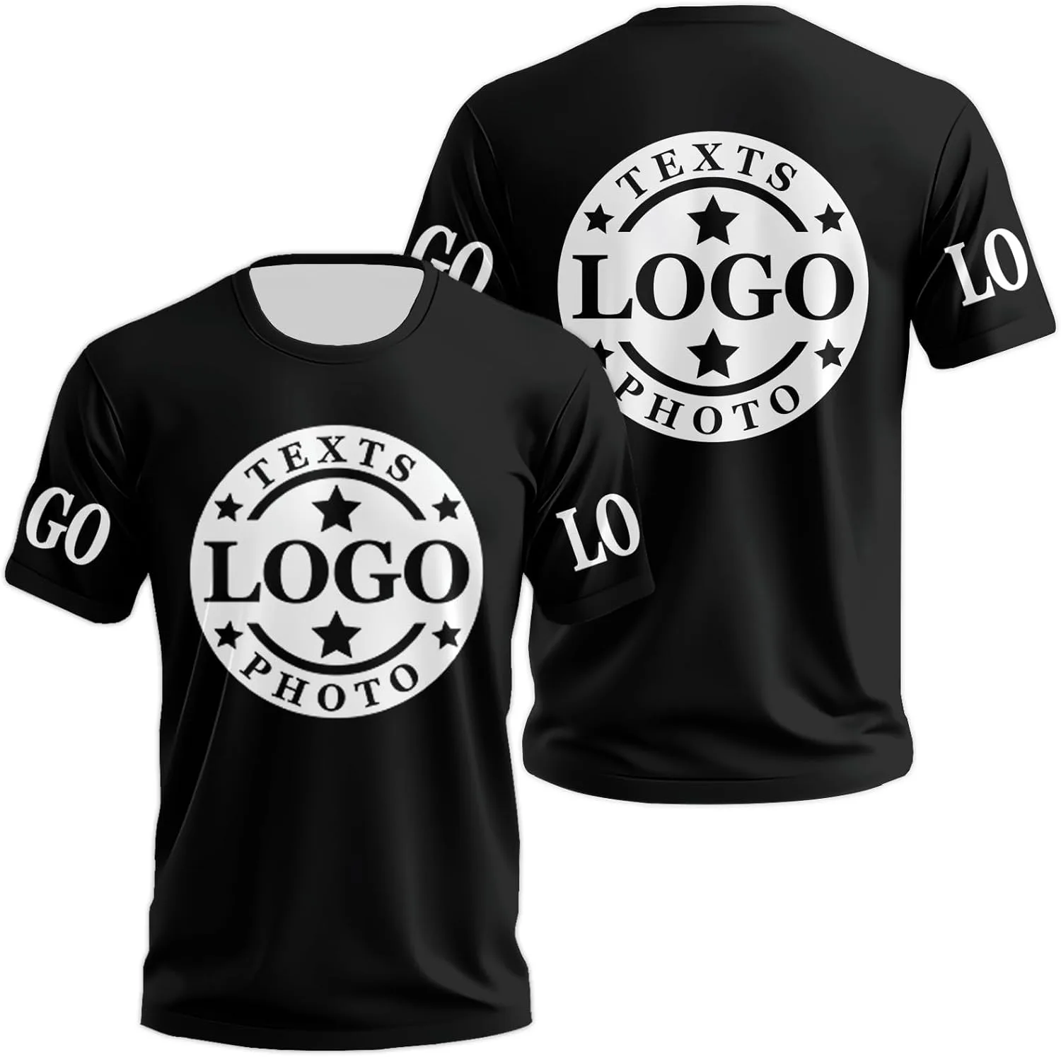 Футболка Custom с принтом спереди и сзади
Футболка Custom с принтом спереди и сзади