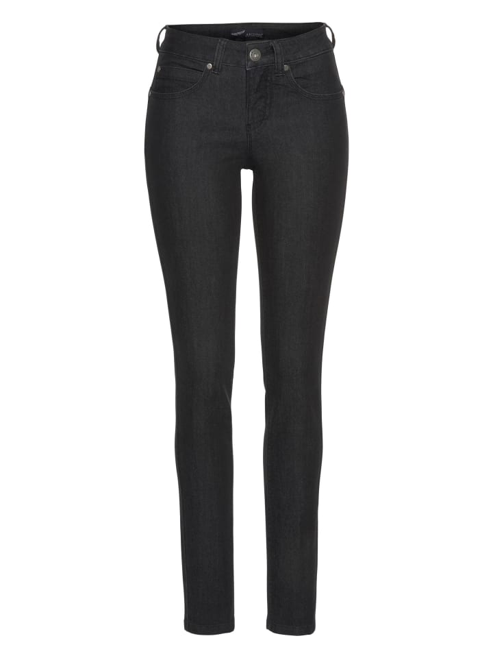 Джинсы скинни черного цвета ARIZONA
Джинсы скинни черного цвета ARIZONA