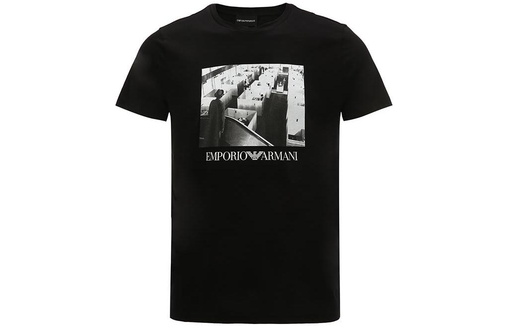 Футболка мужская EMPORIO ARMANI, черная
Футболка мужская EMPORIO ARMANI, черная