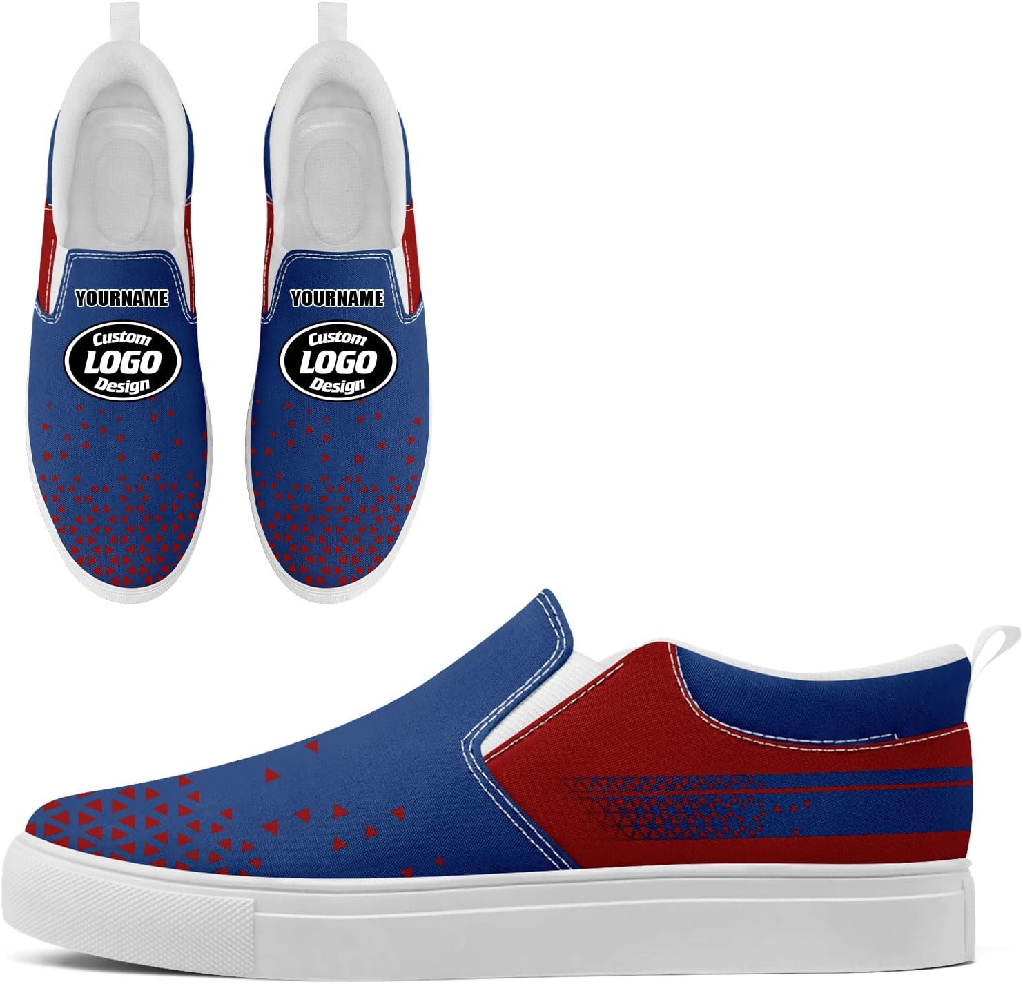 Кастомизированные корпоративные повседневные слипоны AWSOLE для мужчин и женщин с принтом названия компании и логотипа, удобные кроссовки из холста для прогулок, белый/красный/синий
Кастомизированные корпоративные повседневные слипоны AWSOLE для мужчин и женщин с принтом названия компании и логотипа, удобные кроссовки из холста для прогулок, белый/красный/синий