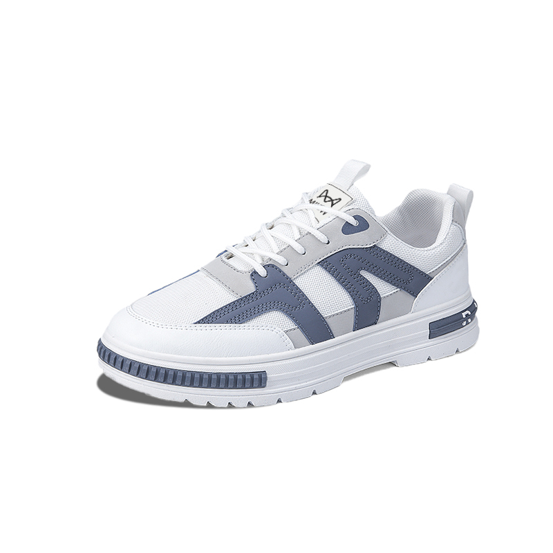 MIIOW Антискользящие износостойкие низкие скейтерские кеды мужские бело-синие, цвет White Blue
MIIOW Антискользящие износостойкие низкие скейтерские кеды мужские бело-синие, цвет White Blue