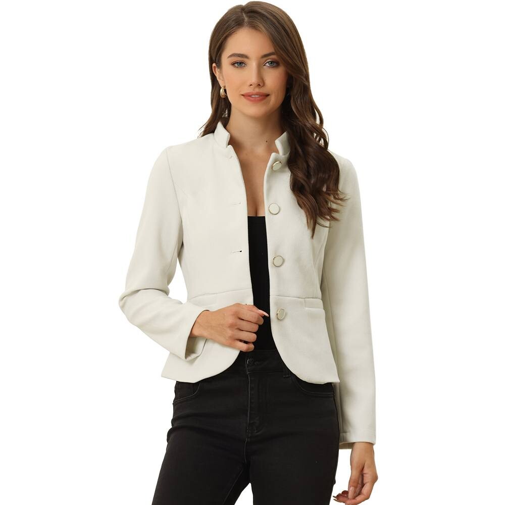 Женская укороченная шерстяная куртка с баской, пальто ALLEGRA K, цвет Apricot
Женская укороченная шерстяная куртка с баской, пальто ALLEGRA K, цвет Apricot