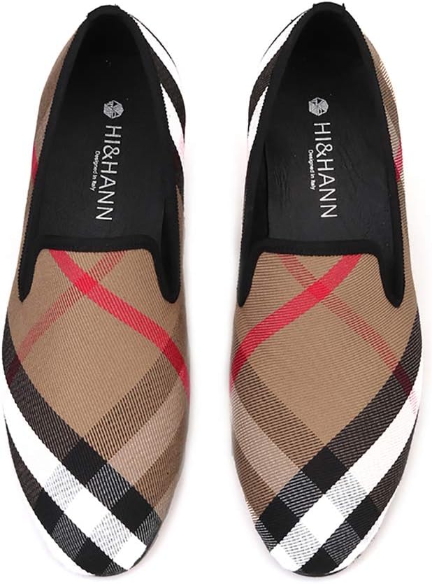 Мужские повседневные туфли-лоферы HIHANN из клетчатого канваса, мокасины Hi&Hann, хаки
Мужские повседневные туфли-лоферы HIHANN из клетчатого канваса, мокасины Hi&Hann, хаки