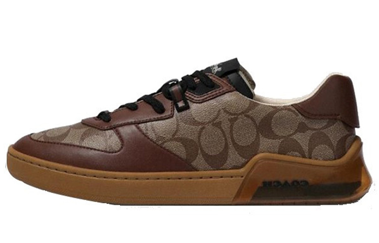 CitySole Low Top Стильные скейтбординговые туфли мужские коричневые COACH
CitySole Low Top Стильные скейтбординговые туфли мужские коричневые COACH