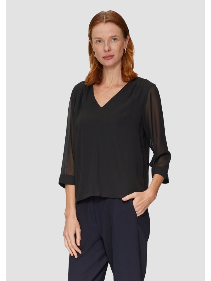 Блуза sOliver BLACK LABEL 3/4 Arm, черный
Блуза sOliver BLACK LABEL 3/4 Arm, черный