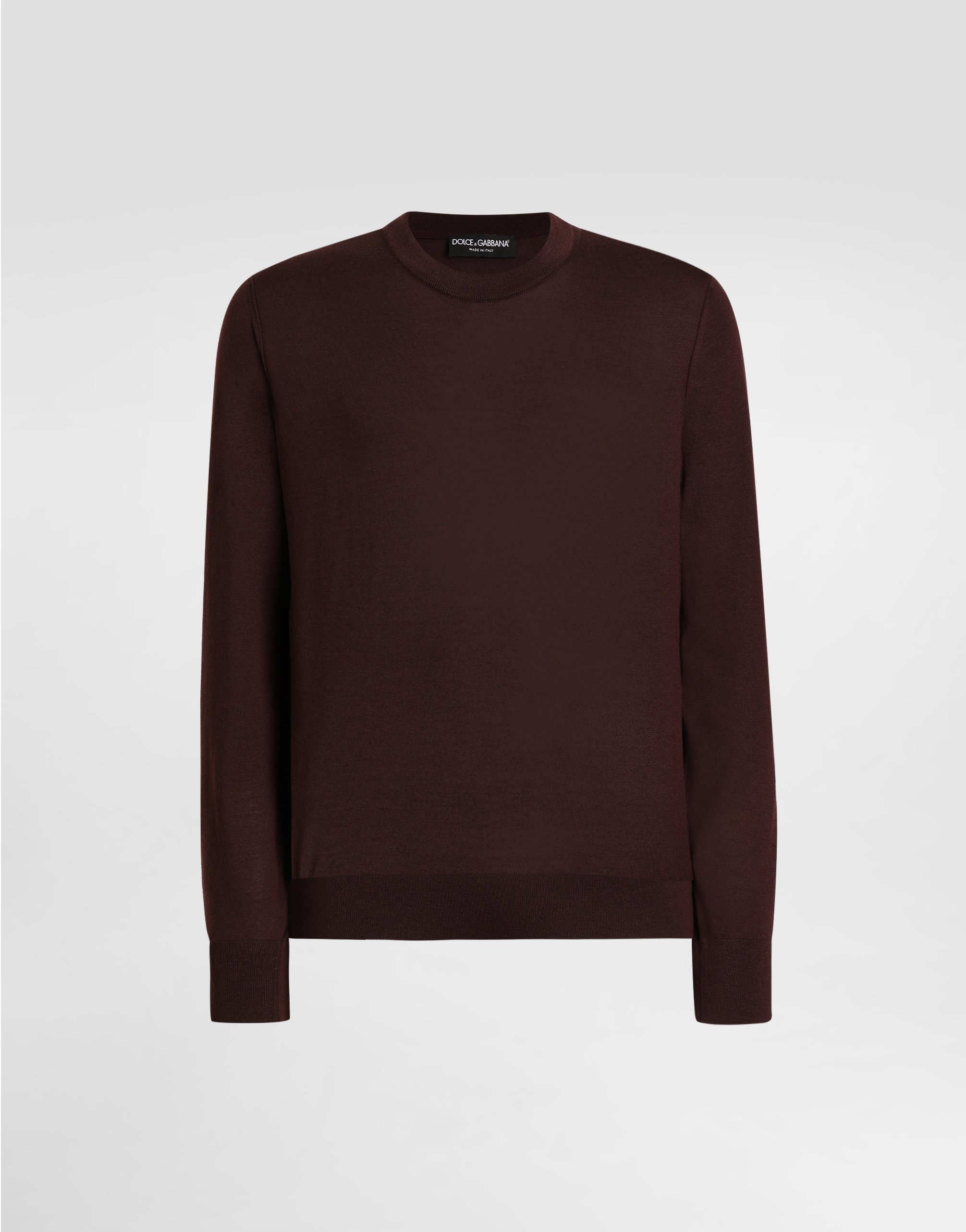Кашемировый пуловер Dolce & Gabbana, бордовый
Кашемировый пуловер Dolce & Gabbana, бордовый