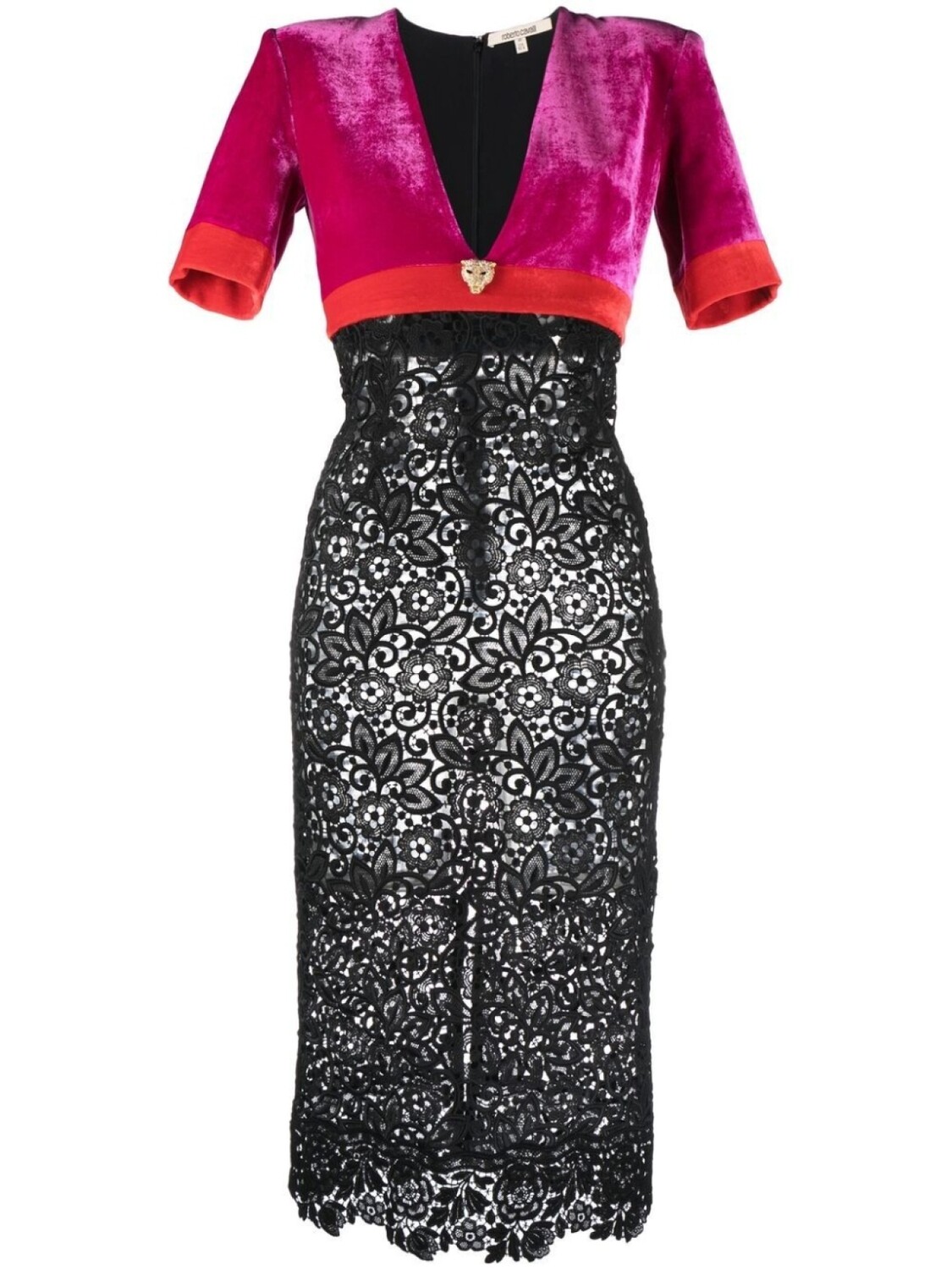 Roberto Cavalli платье миди со вставками, розовый
Roberto Cavalli платье миди со вставками, розовый