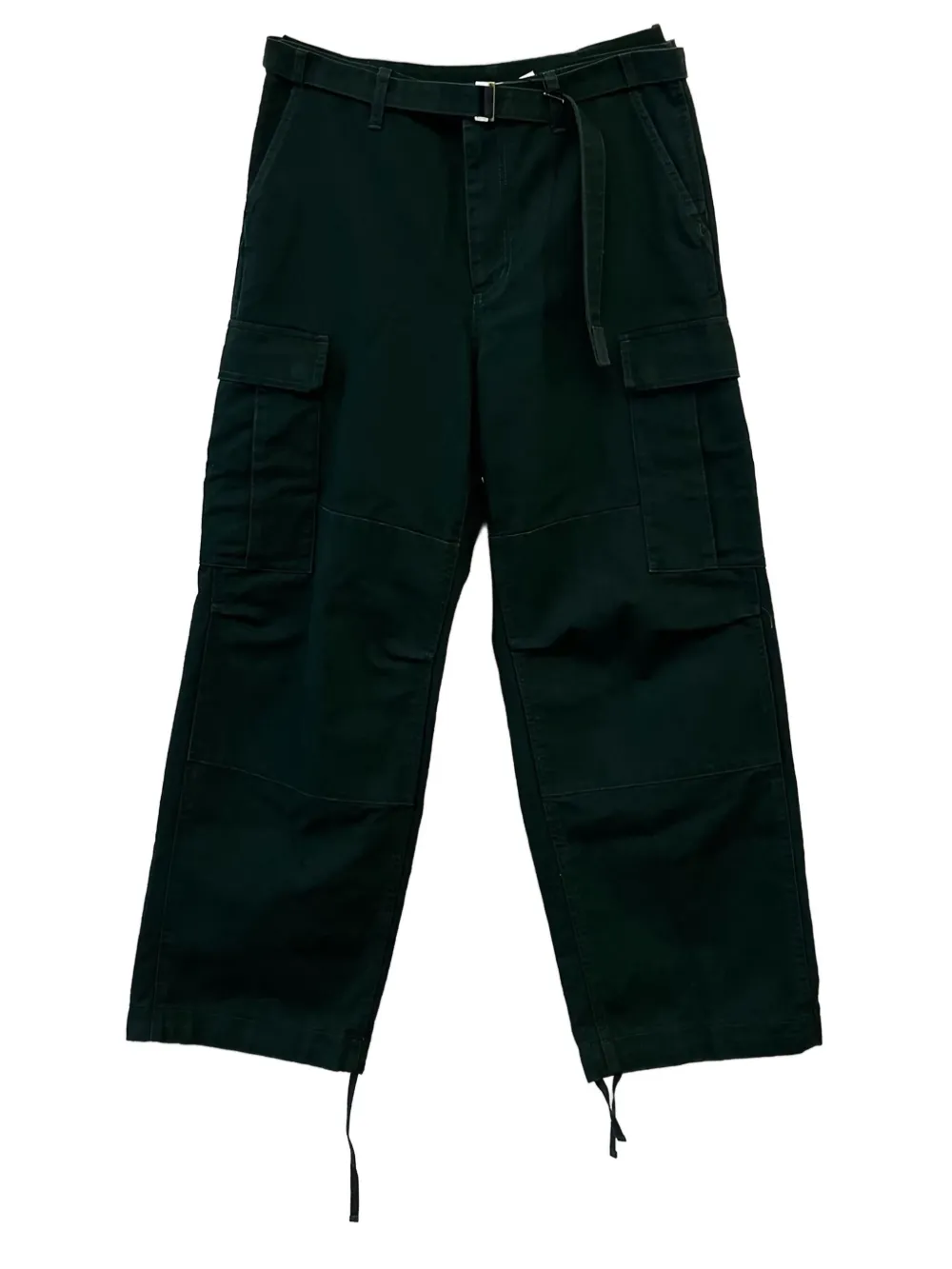 Брюки карго с поясом из коллаборации с Carhartt WIP Sacai, зеленый
Брюки карго с поясом из коллаборации с Carhartt WIP Sacai, зеленый