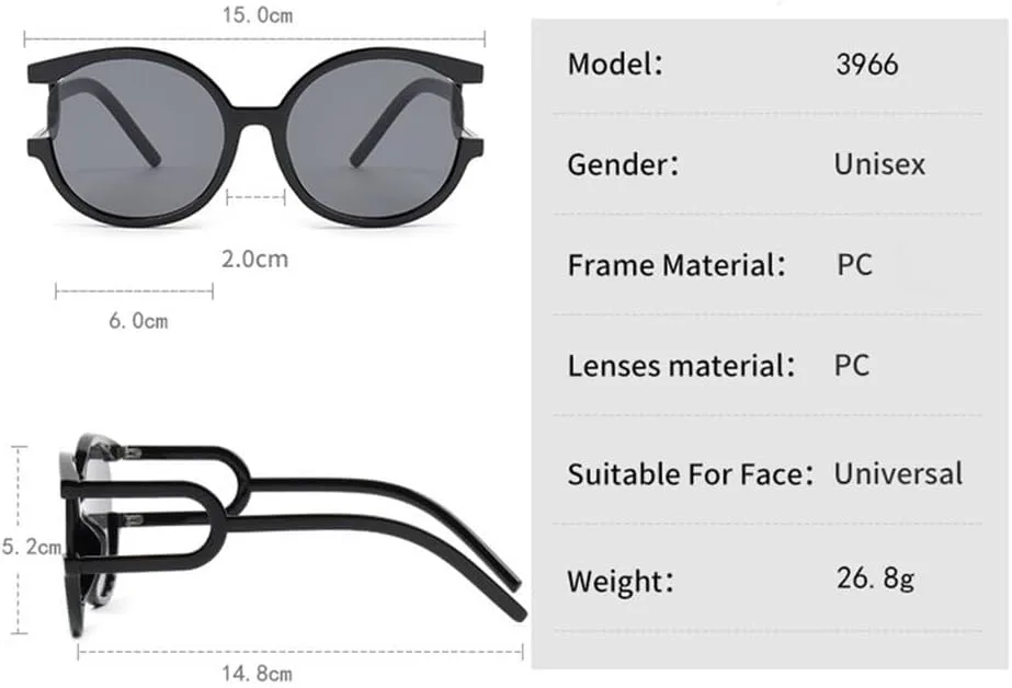 Круглые солнцезащитные очки для женщин, поликарбонат, градиентные линзы, оправа с леопардовым принтом, защита от УФ-излучения UV400, m1391 Generic, M-1397
Круглые солнцезащитные очки для женщин, поликарбонат, градиентные линзы, оправа с леопардовым принтом, защита от УФ-излучения UV400, m1391 Generic, M-1397
