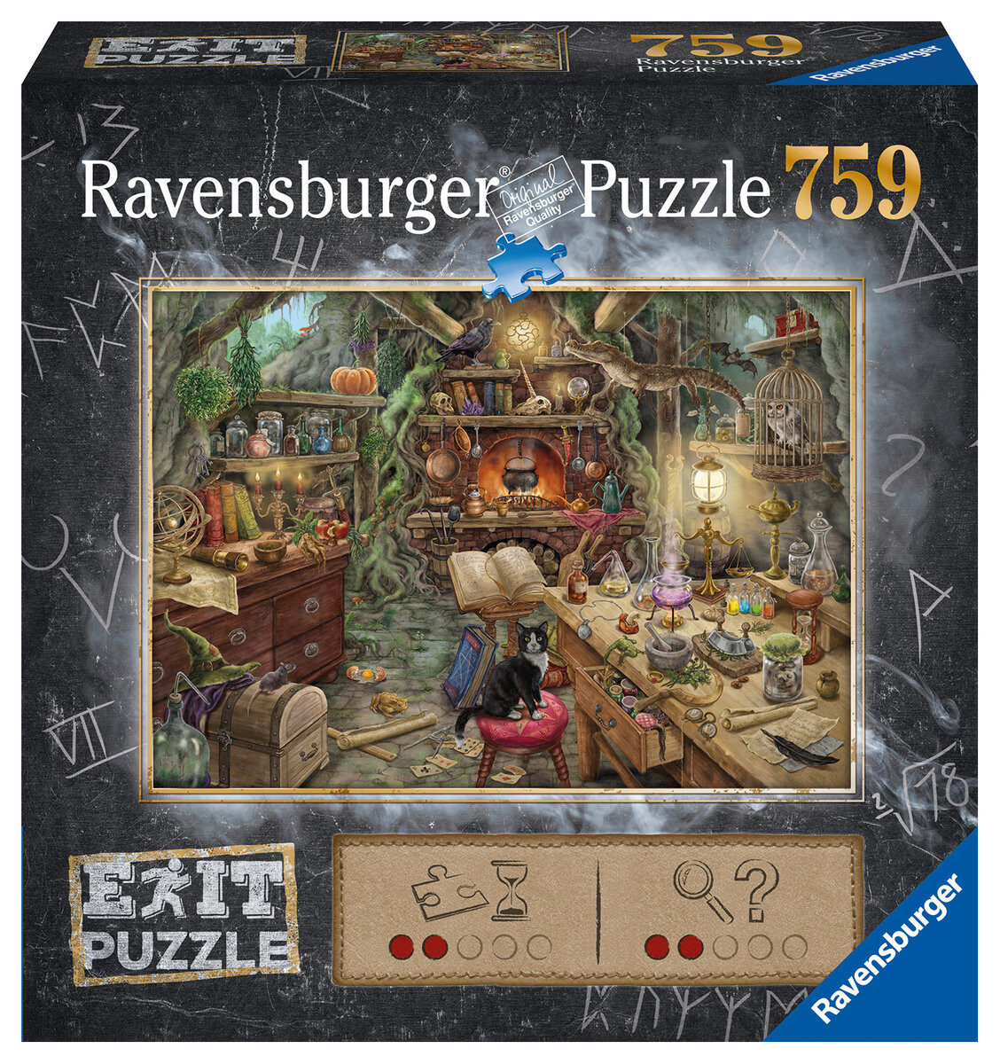 Равенсбургер, пазл, Выход, Кухня Ведьмы, 759 шт. Ravensburger 
Равенсбургер, пазл, Выход, Кухня Ведьмы, 759 шт. Ravensburger