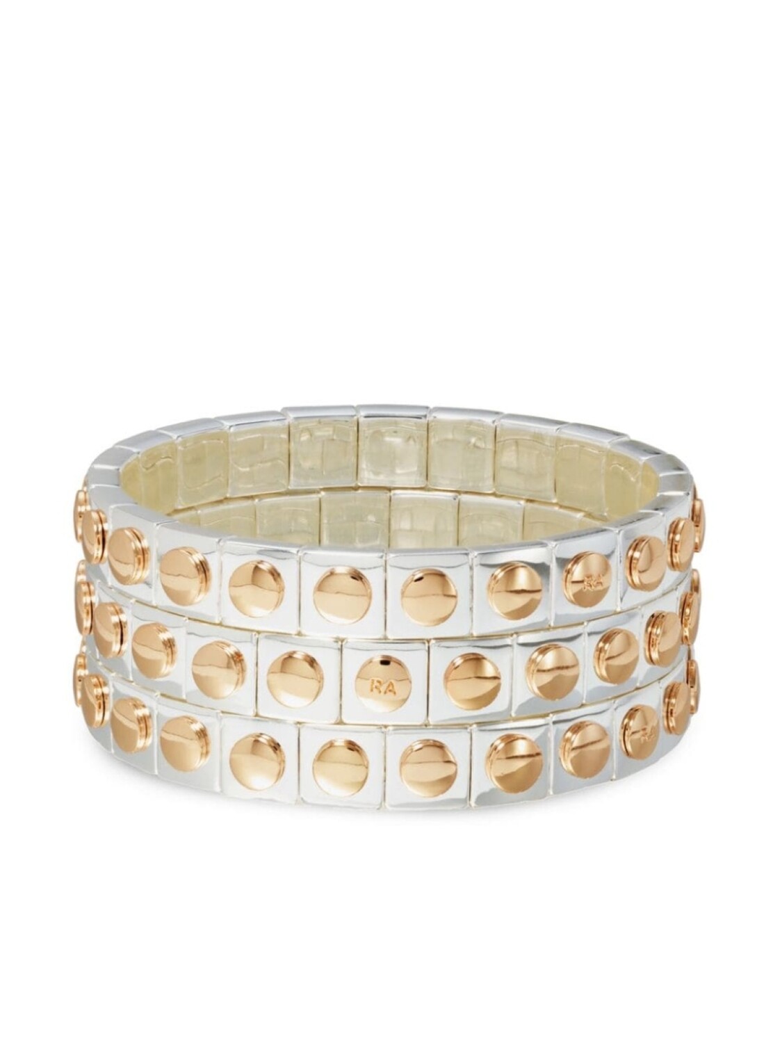 Комплект The Stud из трех браслетов Roxanne Assoulin, серебряный
Комплект The Stud из трех браслетов Roxanne Assoulin, серебряный