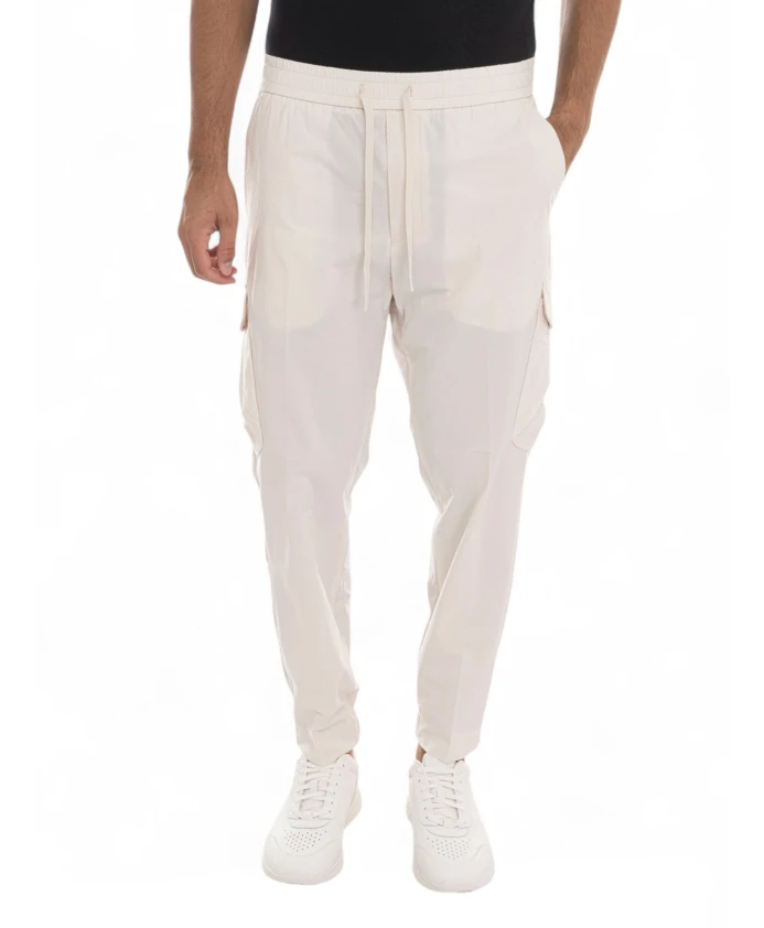 Брюки-Карго с эластичным поясом Hugo, бежевый
Брюки-Карго с эластичным поясом Hugo, бежевый