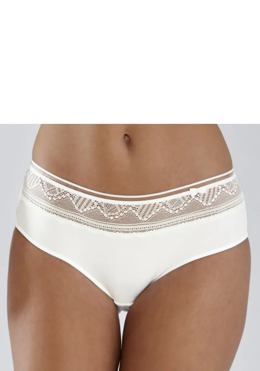 Трусики LASCANA "Tiziana" с кружевом из переработанного полиамида, белый
Трусики LASCANA "Tiziana" с кружевом из переработанного полиамида, белый