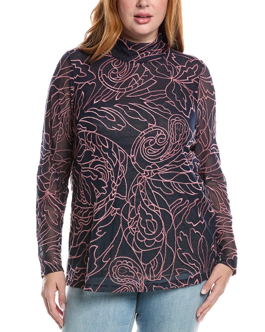 Джонни Вас Плюс Ребекка Мэш Футболка Johnny Was, синий
Джонни Вас Плюс Ребекка Мэш Футболка Johnny Was, синий