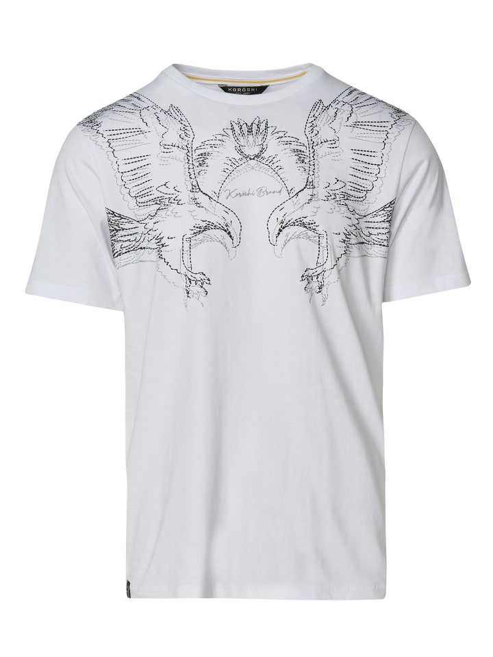 Футболка с короткими рукавами белого цвета. KOROSHI, Белый, Футболка с короткими рукавами белого цвета. KOROSHI
Футболка с короткими рукавами белого цвета. KOROSHI, Белый, Футболка с короткими рукавами белого цвета. KOROSHI