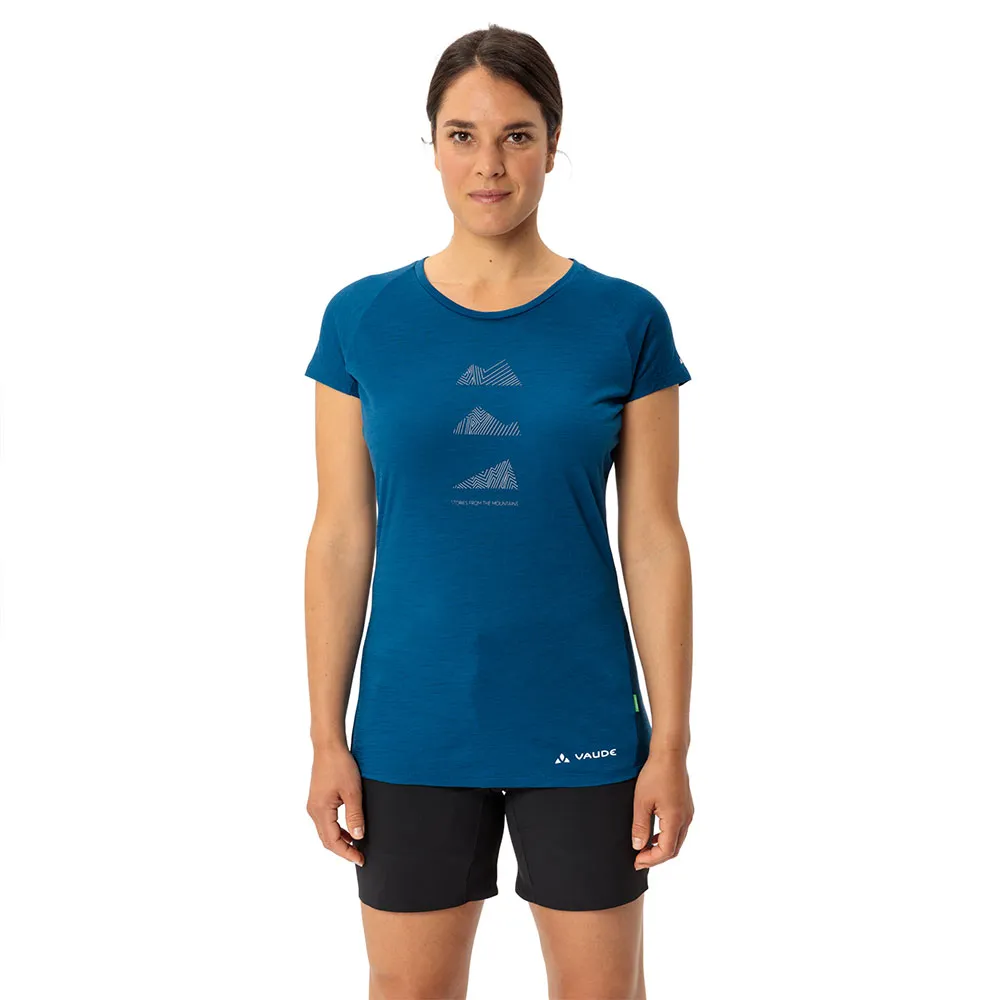 Футболка с коротким рукавом VAUDE Tekoa, синий
Футболка с коротким рукавом VAUDE Tekoa, синий
