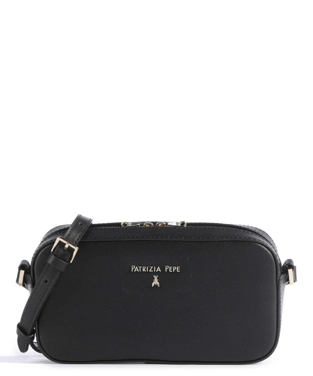 Сумка через плечо из мелкозернистой телячьей кожи. Patrizia Pepe, черный
Сумка через плечо из мелкозернистой телячьей кожи. Patrizia Pepe, черный