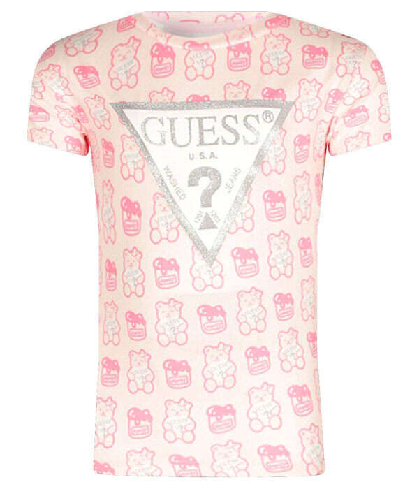 Футболка детская Guess Regular Fit с принтом, розовый
Футболка детская Guess Regular Fit с принтом, розовый