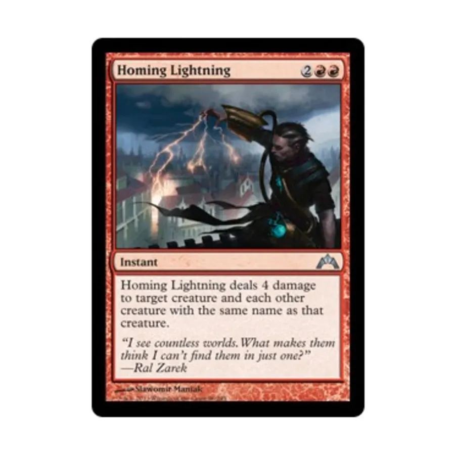 CCG Самонаводящаяся молния (U), MTG - Gatecrash
CCG Самонаводящаяся молния (U), MTG - Gatecrash