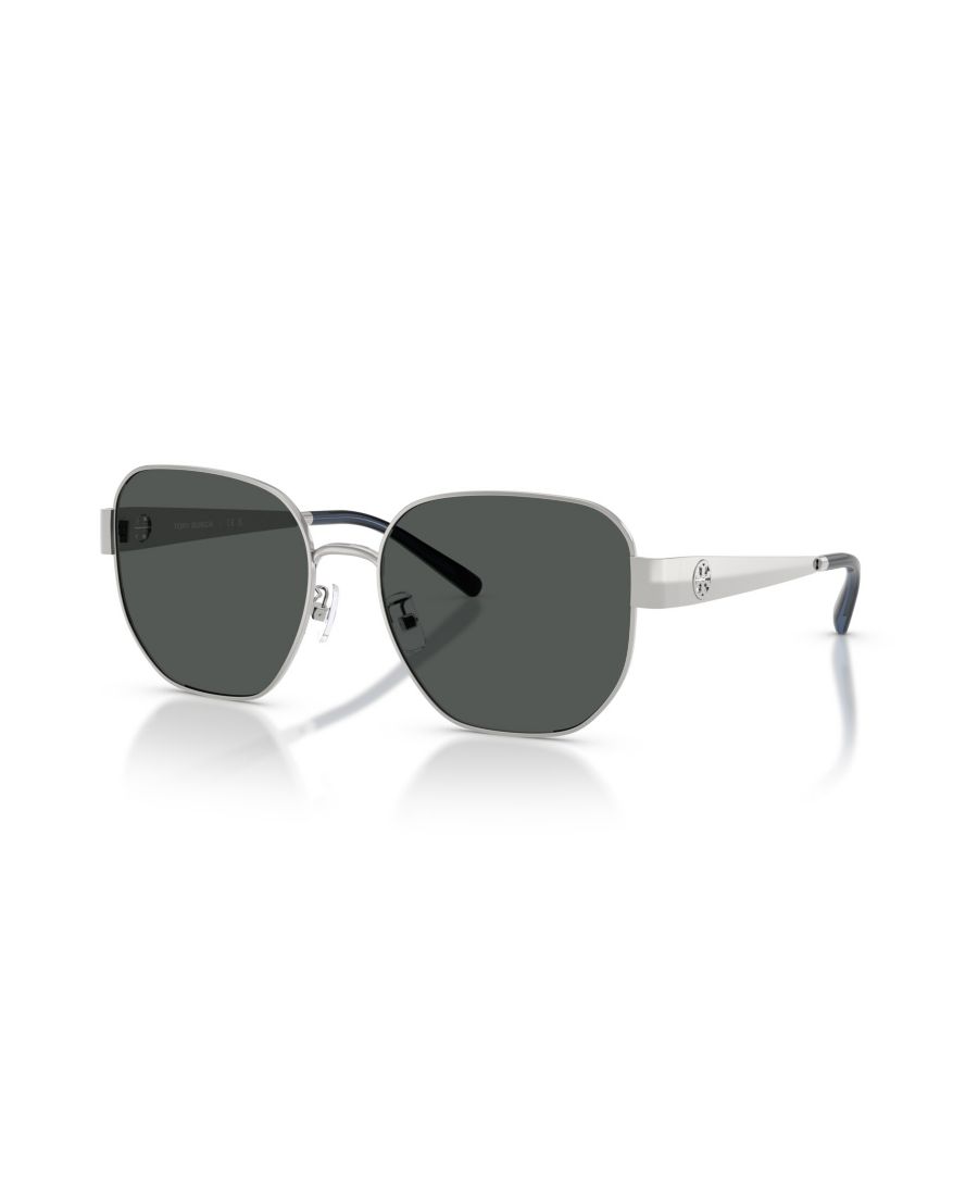 Женские солнцезащитные очки с геометрическим рисунком, TY6117 Tory Burch, Silver
Женские солнцезащитные очки с геометрическим рисунком, TY6117 Tory Burch, Silver