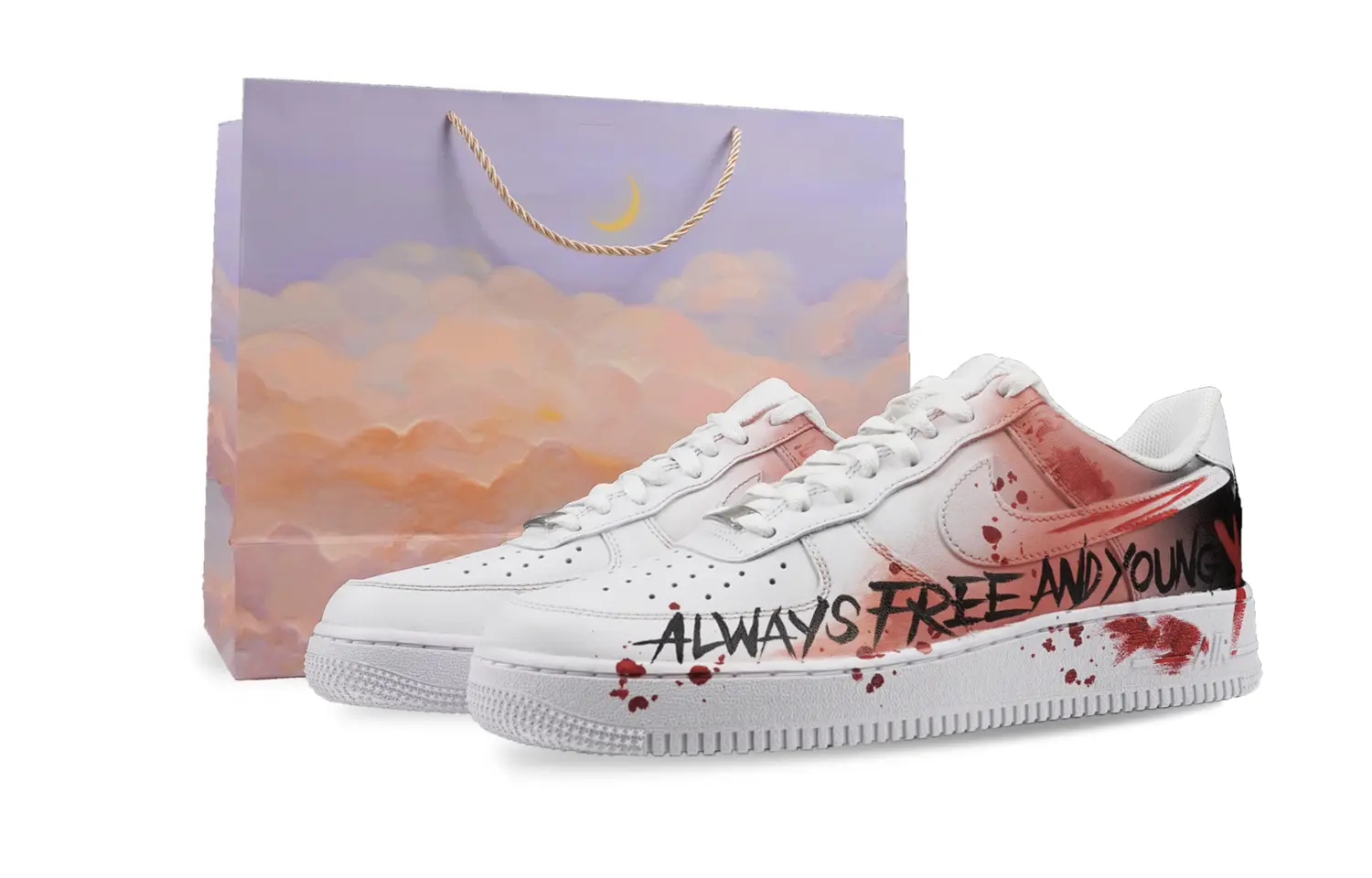 Nike Кроссовки Air Force 1 для скейтбординга с низким верхом, износостойкие, мужские, белые, красные 
Nike Кроссовки Air Force 1 для скейтбординга с низким верхом, износостойкие, мужские, белые, красные