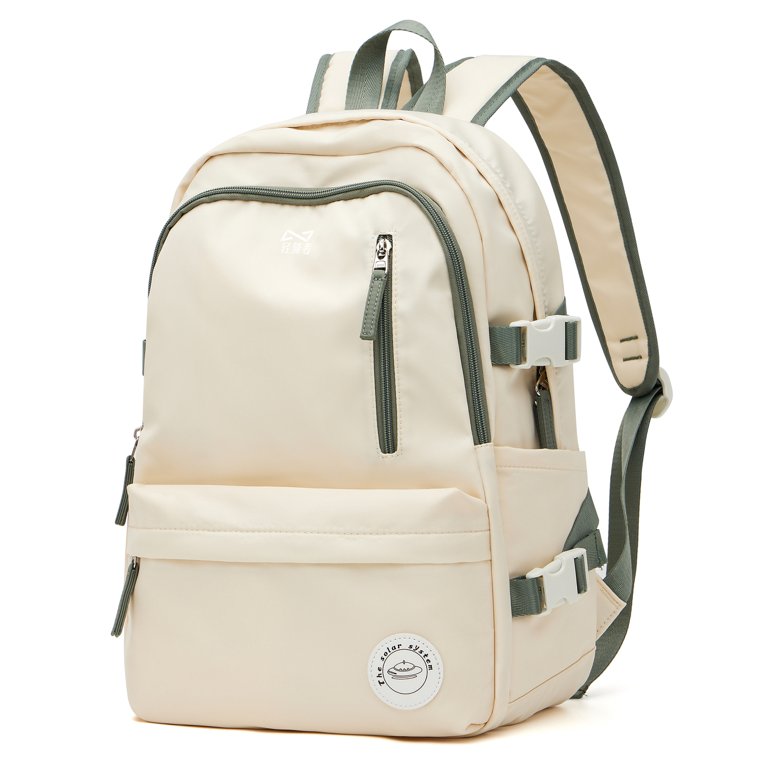 Дорожный рюкзак из ткани Обычный Унисекс Бежевый Белый Зеленый KEYSTREET, Классический черный
Дорожный рюкзак из ткани Обычный Унисекс Бежевый Белый Зеленый KEYSTREET, Классический черный