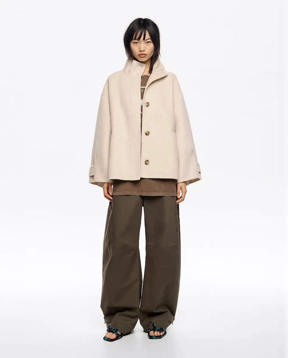 Женская двусторонняя куртка А-силуэта Bimba y Lola, белый
Женская двусторонняя куртка А-силуэта Bimba y Lola, белый