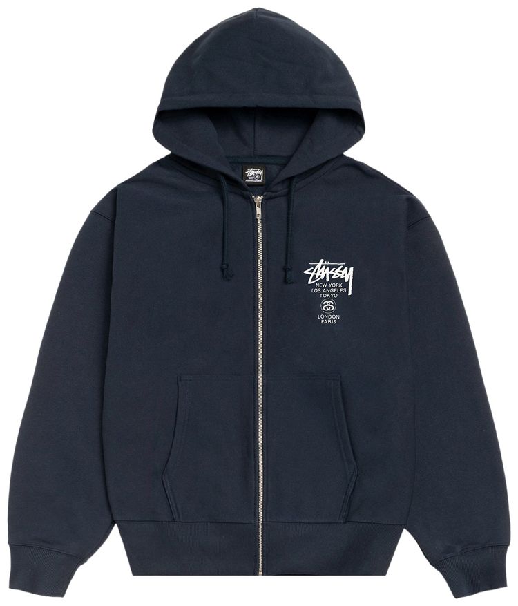 Толстовка на молнии Stussy World Tour, темно-синяя, Синий, Толстовка на молнии Stussy World Tour, темно-синяя
Толстовка на молнии Stussy World Tour, темно-синяя, Синий, Толстовка на молнии Stussy World Tour, темно-синяя