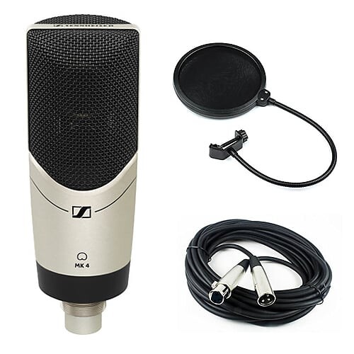 Студийный конденсаторный микрофон Sennheiser MK4 Cardioid Condenser
Студийный конденсаторный микрофон Sennheiser MK4 Cardioid Condenser
