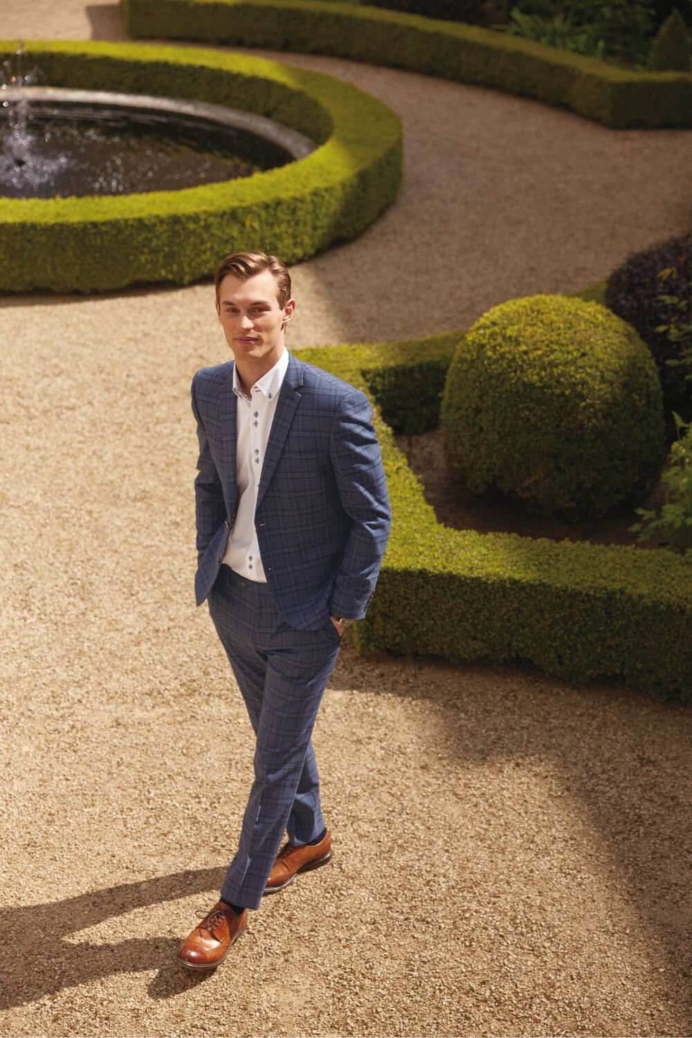 Пиджак в клетку Next, синий
Пиджак в клетку Next, синий