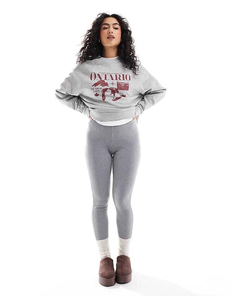 Уютные леггинсы в рубчик серого цвета Miss Selfridge
Уютные леггинсы в рубчик серого цвета Miss Selfridge