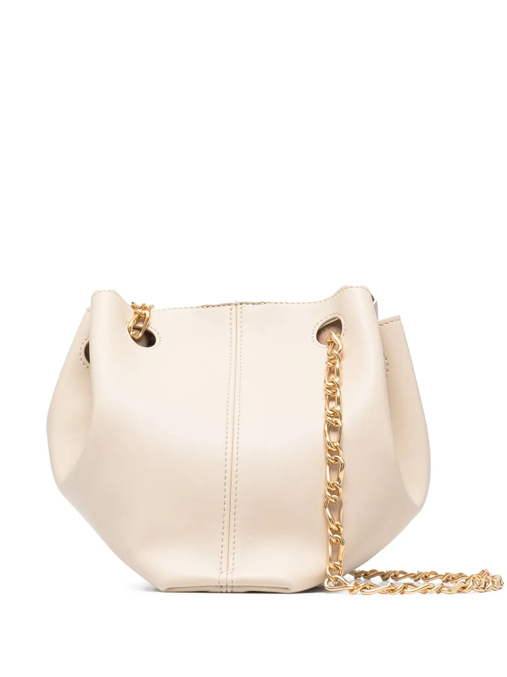 Сумка-тоут с цепочкой Nanushka, нейтральный 
Сумка-тоут с цепочкой Nanushka, нейтральный