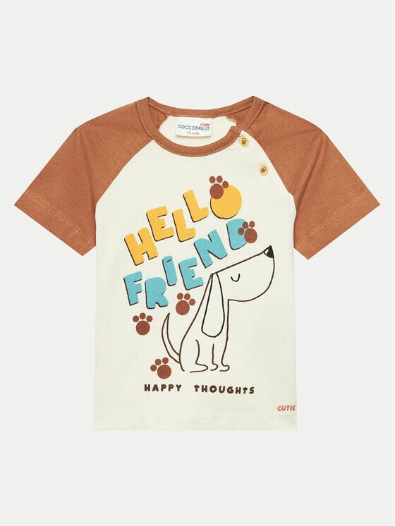 Футболка стандартного кроя Coccodrillo, бежевый
Футболка стандартного кроя Coccodrillo, бежевый
