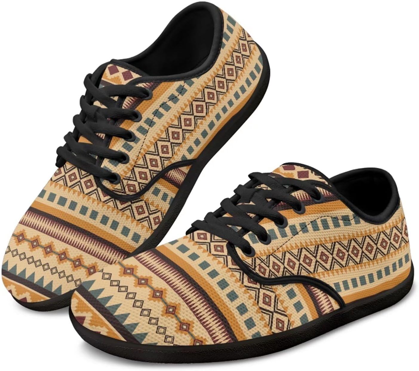 Мужские и женские босоножки Jeiento с ацтекским узором с широким носком, кроссовки для бега с нулевым перепадом подошвы, коричневый
Мужские и женские босоножки Jeiento с ацтекским узором с широким носком, кроссовки для бега с нулевым перепадом подошвы, коричневый