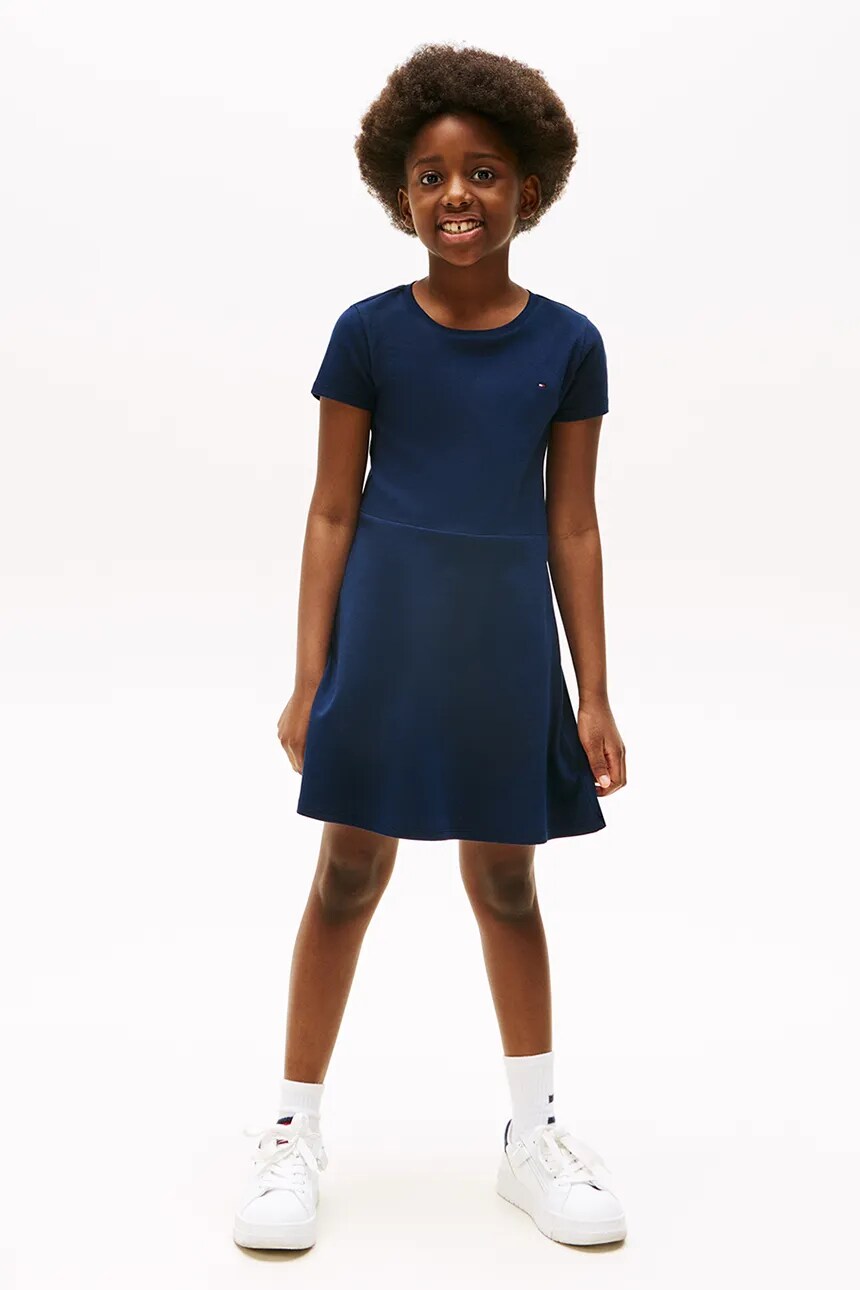 Хлопковое платье дети Tommy Hilfiger, темно-синий
Хлопковое платье дети Tommy Hilfiger, темно-синий