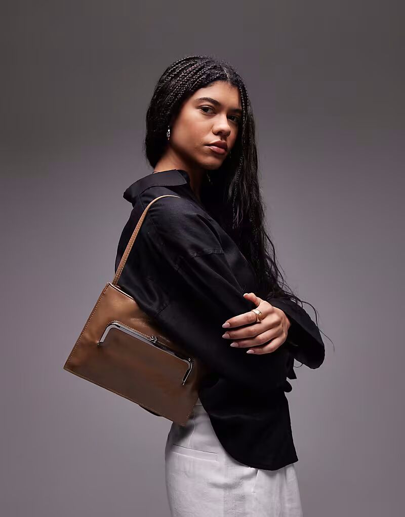 Сумка через плечо Mango с передним карманом, бежевого цвета
Сумка через плечо Mango с передним карманом, бежевого цвета