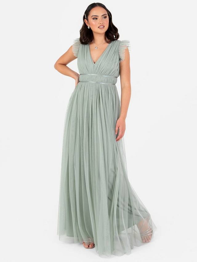 Атласное платье макси из тюля с деталями Anaya With Love, цвет Frosty Green
Атласное платье макси из тюля с деталями Anaya With Love, цвет Frosty Green