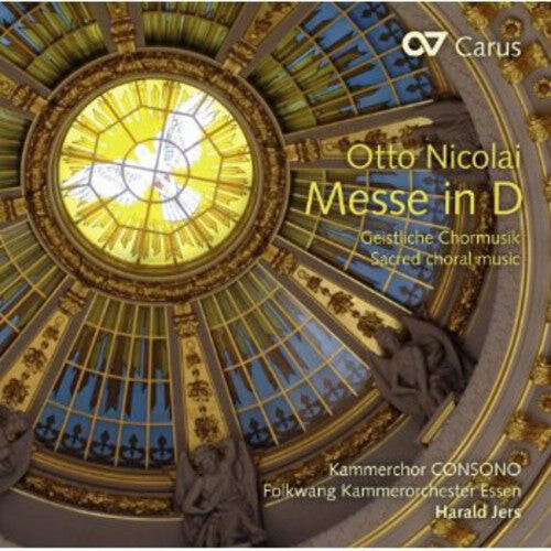 CD диск Nicolai / Schnier / Kammerchor Consono / Jers: Messe in D. Sacred Choral Music
CD диск Nicolai / Schnier / Kammerchor Consono / Jers: Messe in D. Sacred Choral Music