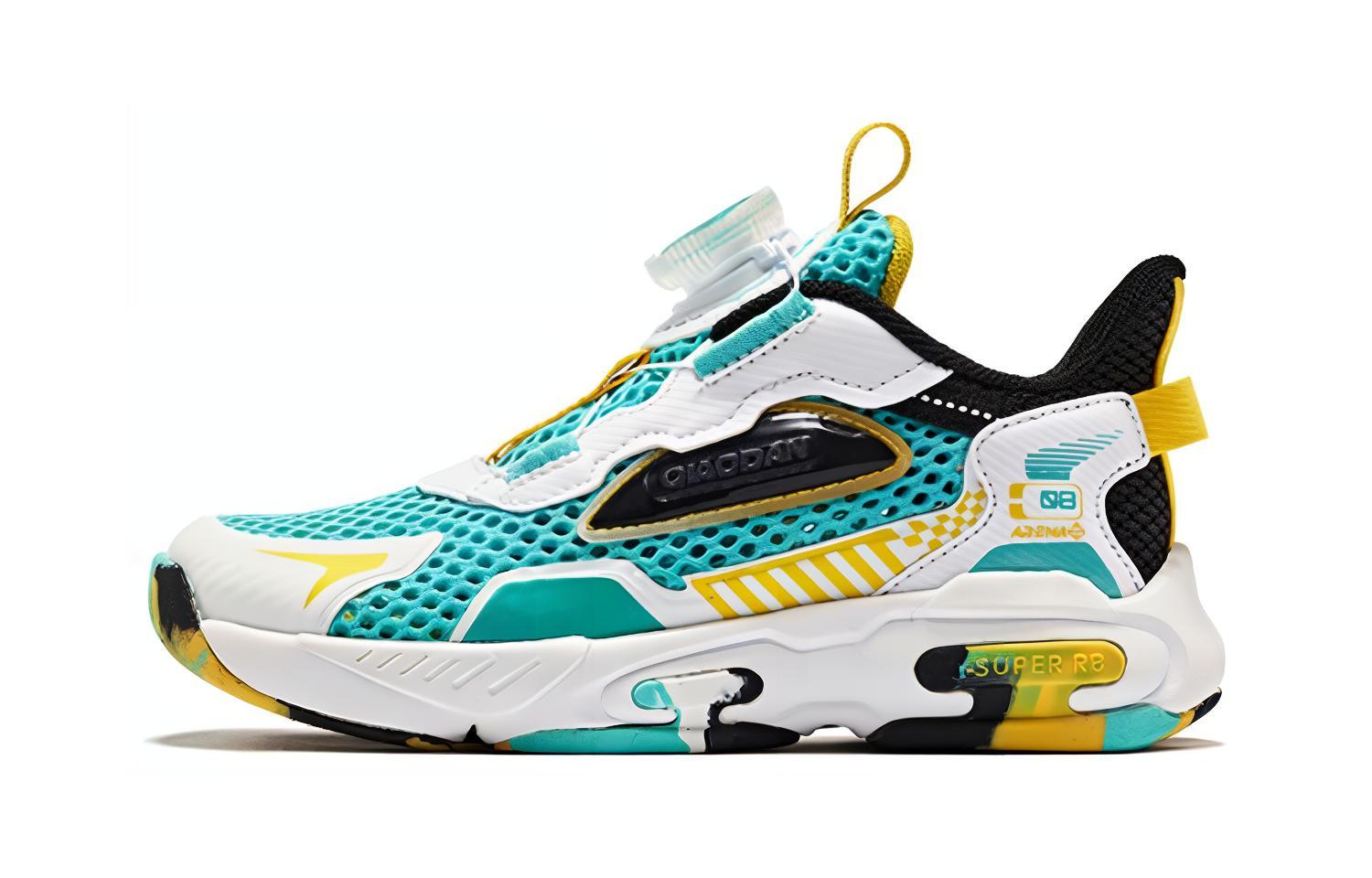 QIAODAN Кроссовки детские с низким верхом, амортизирующие, противоскользящие, износостойкие, зеленые, белые, для детей 3–7 лет
QIAODAN Кроссовки детские с низким верхом, амортизирующие, противоскользящие, износостойкие, зеленые, белые, для детей 3–7 лет