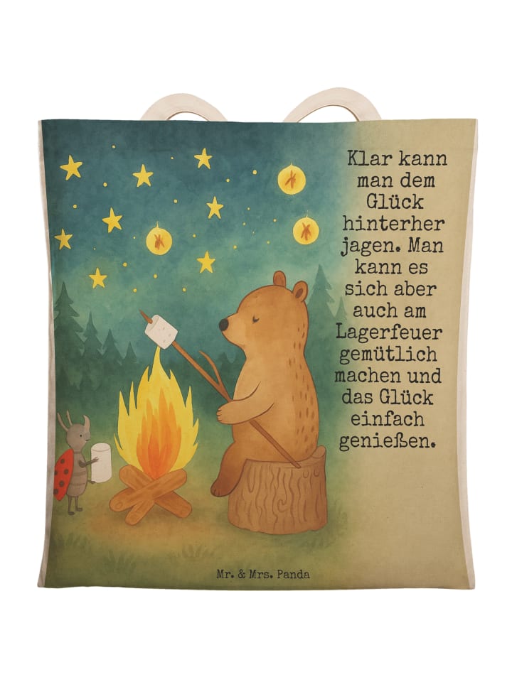 Mr. & Mrs. Panda Сумка для покупок с изображением медведя и божьей коровки у костра белого цвета
Mr. & Mrs. Panda Сумка для покупок с изображением медведя и божьей коровки у костра белого цвета